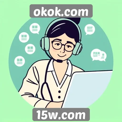 eficiência do suporte ao cliente no site okok.com